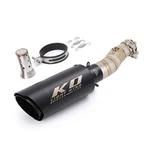 For Cf-moto 450MT 2024-2025 Exhaust Mid Link Pipe Black Muffler Silencers Escape. Fixed Price $111.34.