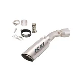 Slip-on NINJA650 For Kawasaki Z650 2023-2025 Exhaust Mid Link Pipe Black Muffler. Fixed Price $125.76.