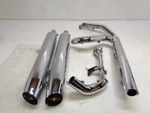 Lightly Used Chrome Power Duals Exhaust Harley Davidson Touring (10-13) R16. Fixed Price $386.63.
