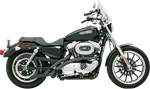 Bassani Black Radial Sweeper Exhaust System For 07-13 Harley Sportster 883 1200. Fixed Price $641.25.