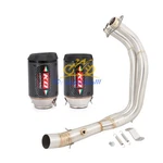 Full System For Yamaha Yzf R7 2021-2023 Carbon Fiber Mufflers Exhaust Front Pipe. Fixed Price $191.79.