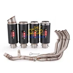 Slip For Kawasaki Z900 Exhaust System Motorcycle 51MM Carbon Muffler Header Pipe. Fixed Price $286.63.