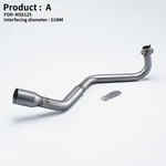 For Honda Msx 125 Grom Low Level Mount Exhaust Front Down Pipe Header 2013-2020. Fixed Price $41.99.
