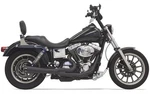 Bassani Road Rage 2-1 Short Black Megaphone Exhaust 1991-2005 Harley Dyna Fxdl. Fixed Price $1028.45.