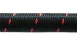 Vibrant 11964R -4 Two-tone Black/red Nylon Braided Flex Hose (10 Foot Roll). Fixed Price $90.31.