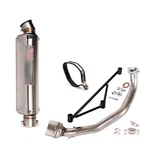 For Yamaha GY6-125 GY6-150 Header Link Pipe Full System Exhaust Muffler Silencer. Fixed Price $100.10.