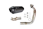 2022-2025 R7 MT07 Two Brothers Carbon Fiber Full Exhaust System Black. Fixed Price $949.00.