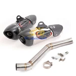 For Cf-moto 650NK 400NK 650MT Motorcycle Exhaust Mid Link Pipe 51MM Muffler Tips. Fixed Price $126.59.