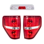 Pair Of Tail Lights & 3RD Brake Pc Performance Set 09-14 Ford F-150. Fixed Price $138.50.