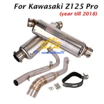 For Kawasaki Z125 Pro Exhaust System Header Front Link Pipe Slip 51MM Muffler. Fixed Price $103.54.