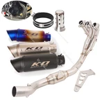 For Yamaha MT-09 FZ09 2020-23 Exhaust System Header Link Pipe 51MM Muffler Tips. Fixed Price $260.25.