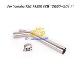 Exhaust Pipe Mid Link Connect Tube Modified For Yamaha FZ6 Fazer 2007-2011. Fixed Price $58.62.
