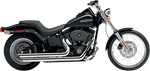 Cobra Speedster Slashdown Exhaust System Chrome '86-'06 Softail 6850. Fixed Price $823.05.