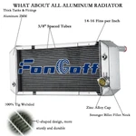 New Rows Radiator For Bobcat Skid Steer S130 653 751/763 773/7753 Fongoff. Fixed Price $179.00.