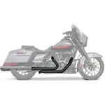 Freedom HD00372 Black Right Side Tuck And Under Exhaust 95-08 Harley Touring. Fixed Price $538.20.