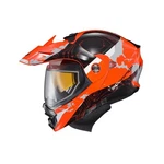 Scorpion 96-1035-EC EXO-AT960 Topographic Helmet With Electric Shield Lg Orange. Fixed Price $210.23.