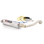 For Yamaha Zuma 125 Bws 2002-2019 Complete Exhaust System Front Pipe Muffler. Fixed Price $107.60.
