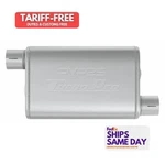 Pypes Exhaust MVT16, One Natural Stainless Turbo Pro Muffler 3.0IN Offset In/out. Fixed Price $143.27.