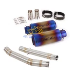 Exhaust System For Suzuki Hayabusa GSX1300R 2008-2020 Mid Link Pipe Tail Muffler. Fixed Price $197.42.