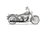 Bassani Road Rage Long 24" Megaphone Black 2-INTO-1 Exhaust System (13121J). Fixed Price $804.03.