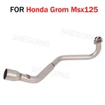 For Honda Grom MSX125 2013-2021 Motorcycle Exhaust Front Pipe Slip. Fixed Price $43.11.