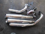 2003 Yamaha XVS1100 Star Classic Exhaust Pipes Vance And Hines Mufflers. Fixed Price $175.00.