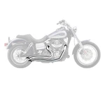 Cobra Speedster Short Swept Chrome Exhaust System (6229). Fixed Price $857.40.