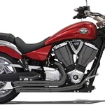 Bassani Manufacturing 6V13DB Pro Street Turn Out Exhaust System - Black. Fixed Price $952.49.