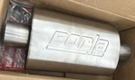 Borla T-304 Stainless XR-1 3" Oval 17" Long Race Exhaust Muffler Reversable Usa. Fixed Price $189.95.
