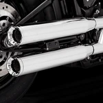 Eliminator 300 Slip-on Mufflers Chrome For Harley-davidson 16316. Fixed Price $916.74.
