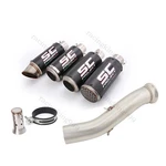 For Cf-moto 800NK NK800 2023-2025 Exhaust Mid Link Pipe Carbon Muffler Db Killer. Fixed Price $129.59.