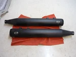 S&s Harley Davidson Slip Exhaust Black Ceramic 4IN Grand National 550-0694. Fixed Price $449.99.