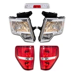 Headlights, Tail & 3RD Brake Performance Set Fits 09-14 Ford F-150. Fixed Price $316.00.