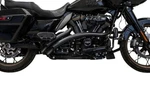 Bassani Sweeper Radial Full Exhaust System Black #1F21FB Harley Davidson. Fixed Price $919.95.