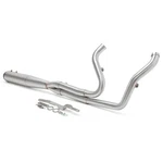 Tarazon Full Length 2-1 Brushed Exhaust Pipe For Harley M8 Touring Glide 17-2025. Fixed Price $359.99.