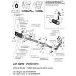 Exhaust Spare Part Set Leovince System Connection Pipe, 2/1. Fixed Price $312.47.