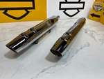 Genuine 17-26 Harley Touring Exhaust Mufflers Slip-on's Chrome. Fixed Price $69.95.