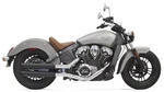 Bassani 3" Slash Cut Slip-on Mufflers Black 8S27BSB Indian Scout/scout Sixty. Fixed Price $549.95.