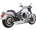 Vance & Hines 86-09 Softail 17907 Big Shots Staggered Exhaust Chrome Nos. Fixed Price $855.00.