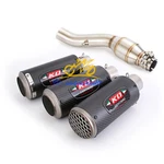 For Benelli 302S 2019-2023 Exhaust System Middle Link Pipe 51MM Carbon Mufflers. Fixed Price $136.39.