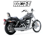Vance & Hines Big Shots Staggered Chrome Exhaust For 91-05 Harley Davidson Dyna. Fixed Price $1099.95.