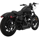 Vance & Hines Mini-grenades 2-INTO-2 Exhaust System Black #46884 Harley Davidson. Fixed Price $649.99.