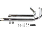 Wyatt Gatling Exhaust Drag Pipe Set Down Slash Shorty Fits Harley Davidson V-twn. Fixed Price $189.99.