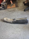 1988 85-93 Bmw K75S Oem Exhaust Muffler Pipe Heat Shield Silencer Can. Fixed Price $180.00.