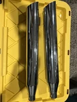 Harley Davidson 08-17 Dyna Oem Chrome Mufflers 64987-08, 64705-08. Fixed Price $60.00.