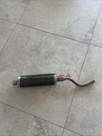 Delkevic Full Carbon Street Bike Exhaust Slightly Used Almost New. Fixed Price $175.20.