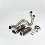 Slip-on Ninja 2017-2023 For Kawasaki Z650 Exhaust Header Pipe Muffler System. Fixed Price $186.18.