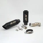 450SR For Cfmoto 450NK NK450 2022-2025 Exhaust Slip On Black Muffler Middle Pipe. Fixed Price $97.72.