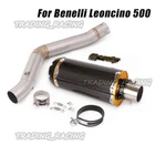 For Benelli Leoncino 500 Exhaust Mid Link Pipe Steel Connecting Tube Escape 51MM. Fixed Price $184.69.