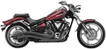 Cobra Speedster Swept Exhaust Black Motorcycle Street Bike 2225B 1810-1866. Fixed Price $962.19.